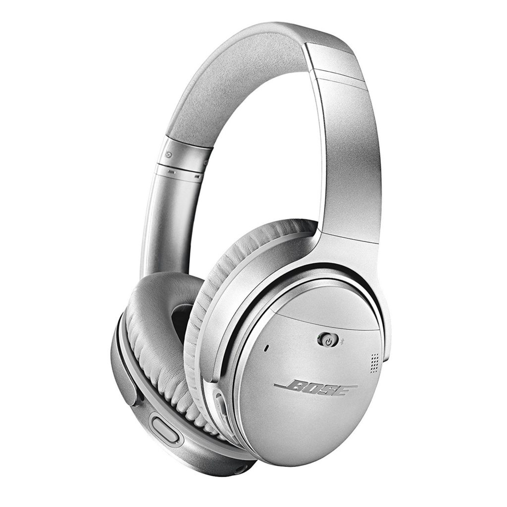 wireless headphones silver